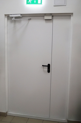 С доводчиком и электромагнитным замком С доводчиком и электромагнитным замком