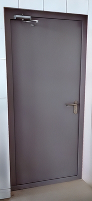 Темно-серая глухая дверь Темно-серая глухая дверь