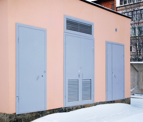 Фото металлических ворот