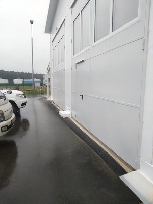 Огнестойкие ворота с остеклением