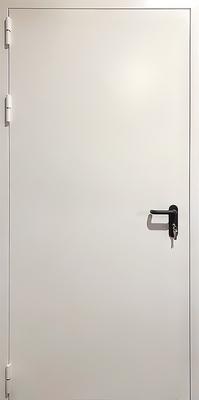 Дымогазонепроницаемая оцинкованная дверь eis-60 с доводчиком Дымогазонепроницаемая оцинкованная дверь eis-60 с доводчиком