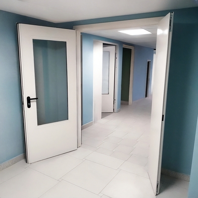 Дверь с большим остеклением Дверь с большим остеклением