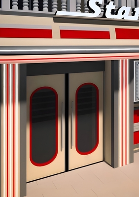 Дверь с овальными стёклами Дверь с овальными стёклами