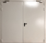 Двупольная дымогазонепроницаемая дверь eis-60