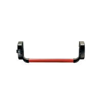 Штанга ISEO черная для 1-створчатой двери (для max остекления)