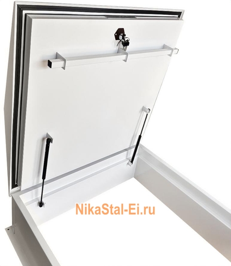 Металлический кровельный люк