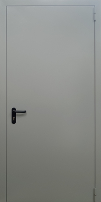 Однопольная глухая противопожарная дверь ei-60