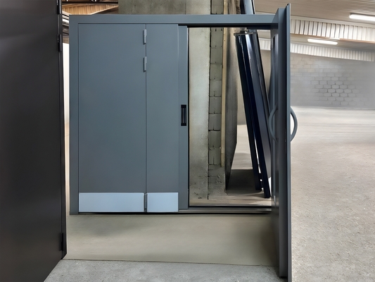 Подъездная дверь с глухой боковой вставкой Подъездная дверь с глухой боковой вставкой