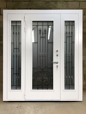 Входная группа с остеклением Входная группа с остеклением