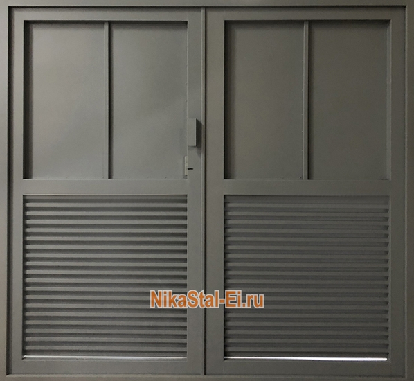 Стальные ворота для трансформаторной подстанции