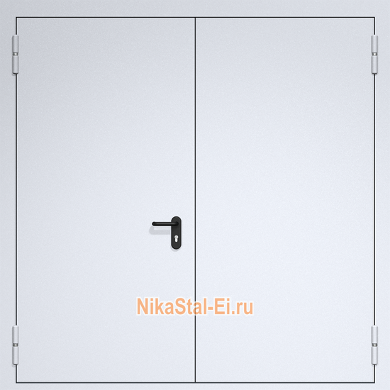 Противопожарные ворота из сэндвич-панелей 2500х2500 мм Противопожарные ворота из сэндвич-панелей 2500х2500 мм