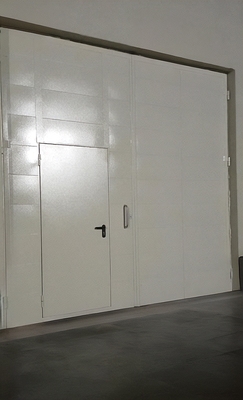 Ворота с дверью