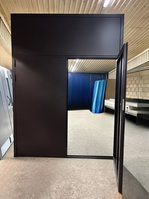 Ворота с верхней вставкой